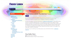 Desktop Screenshot of freies-leben.org